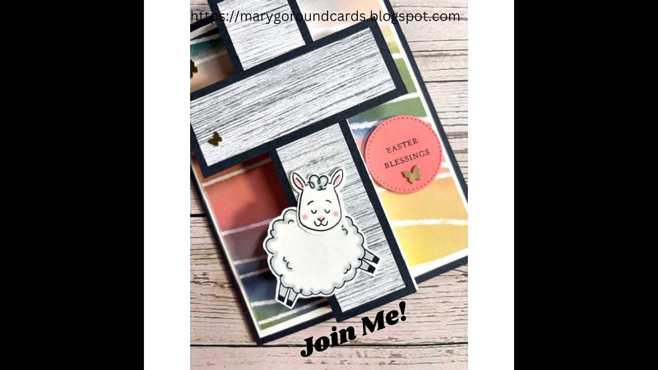 Wooly Friends Easter Card - March 3, 2026