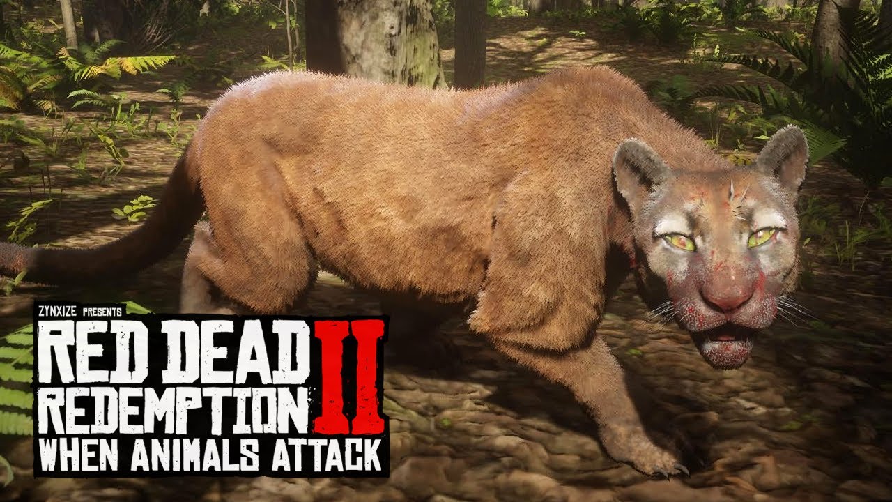 When Animals Attack In Red Dead Redemption 2 (RDR2 Funny Moments)