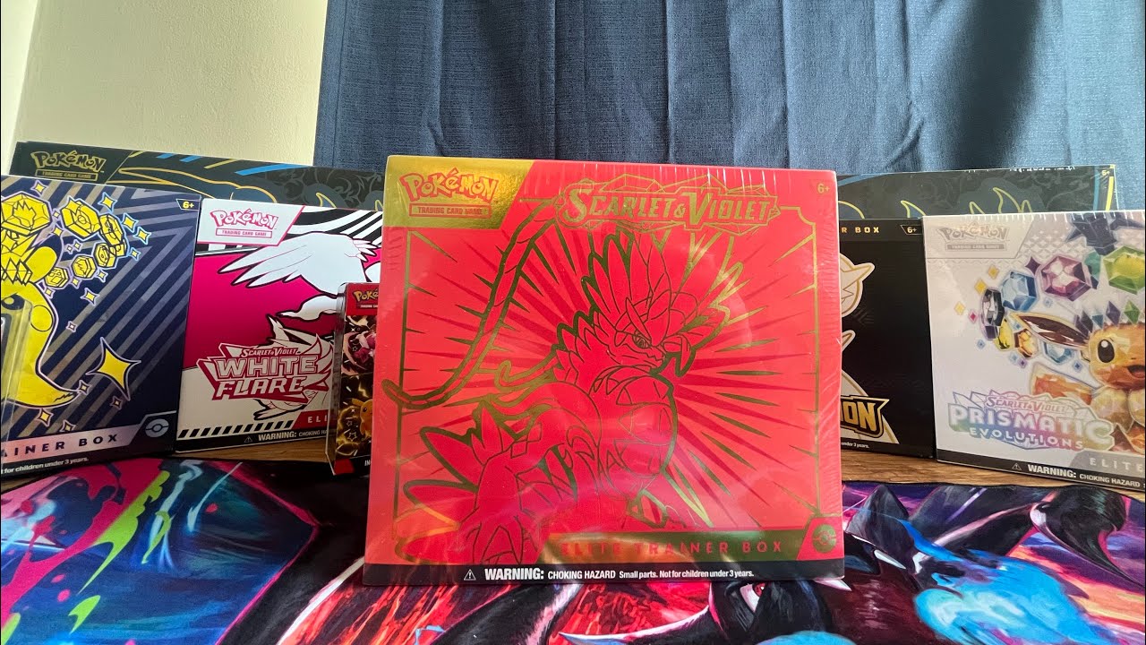 Opening scarlet & violet etb! (ASMR)