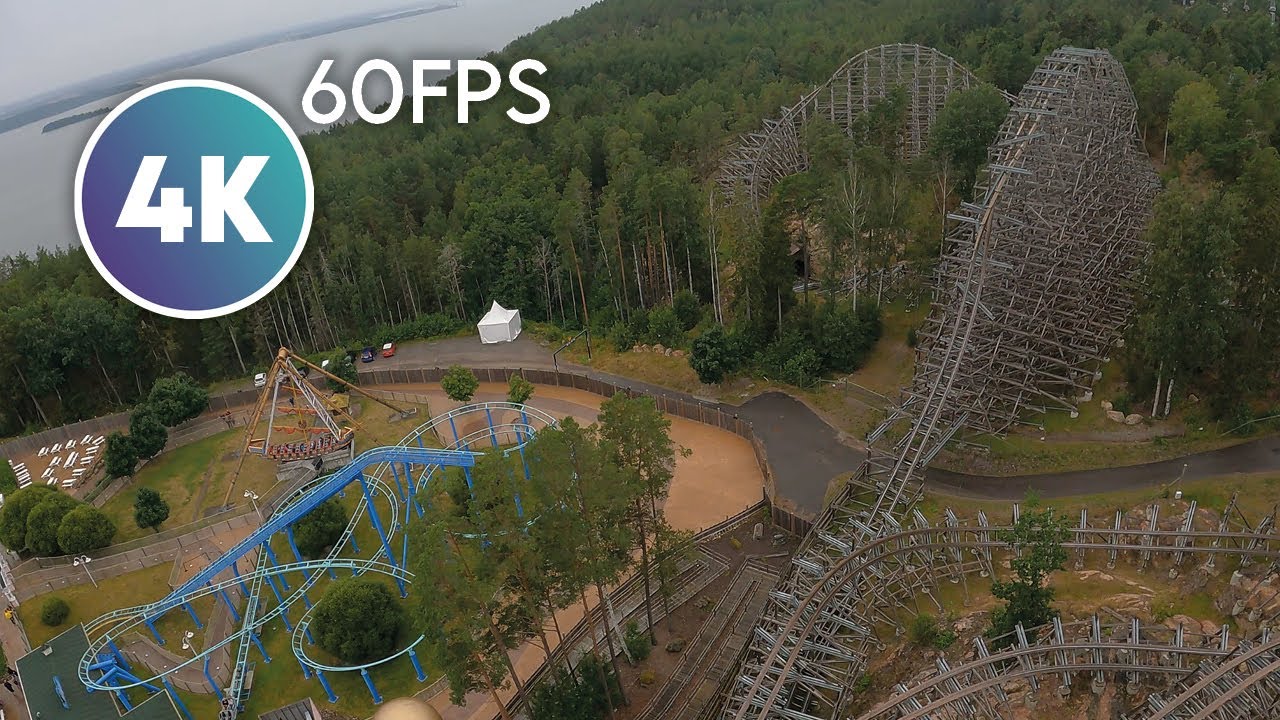 Wildfire - Kolmården (4K 60fps On-ride POV)