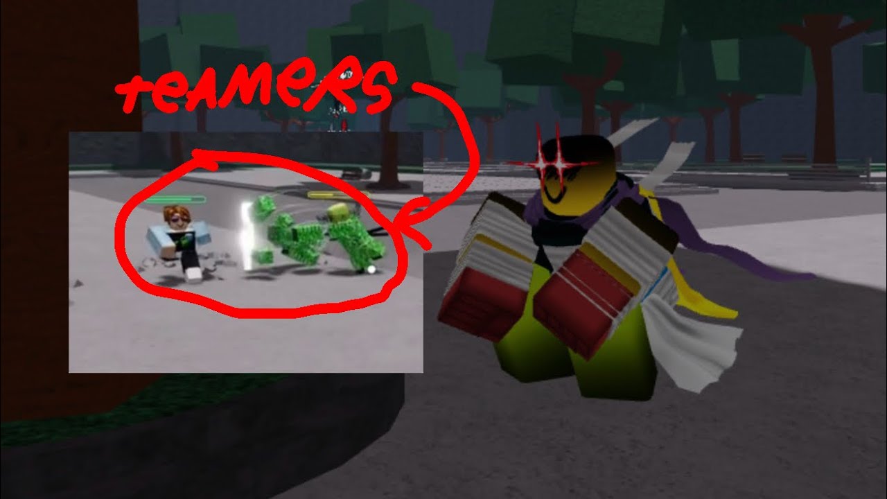 BEGINNER TEAMERS VS KILLER NOOB | The Strongest Battlegrounds Roblox