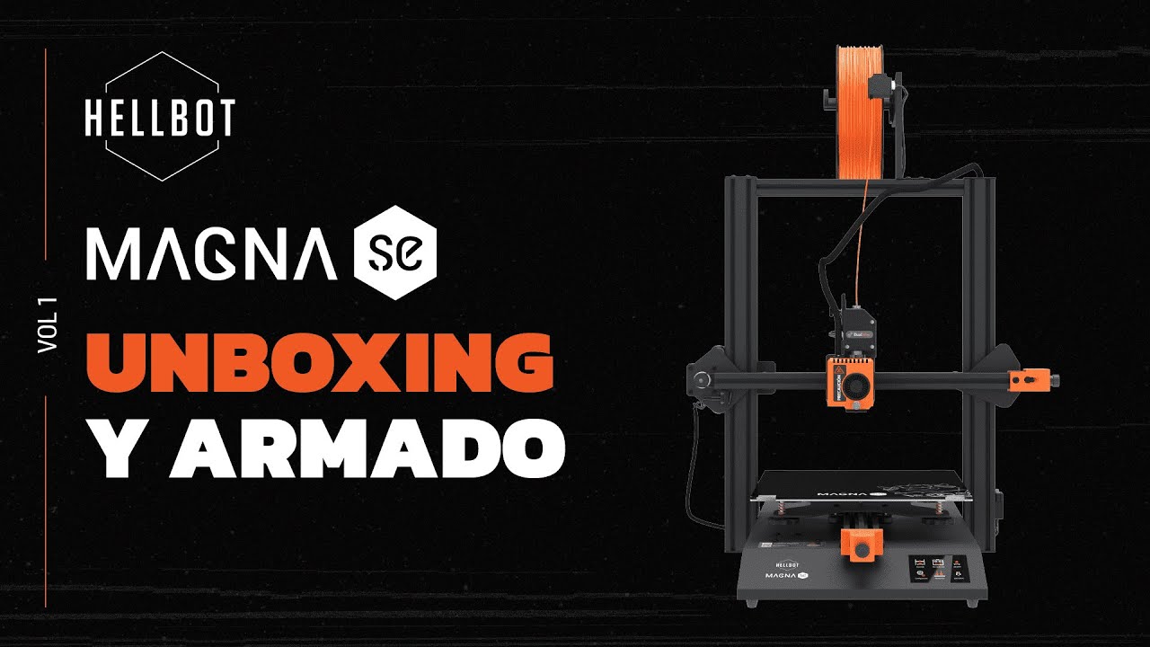 Unboxing y armado de Magna SE  | Tutorial de Hellbot en español