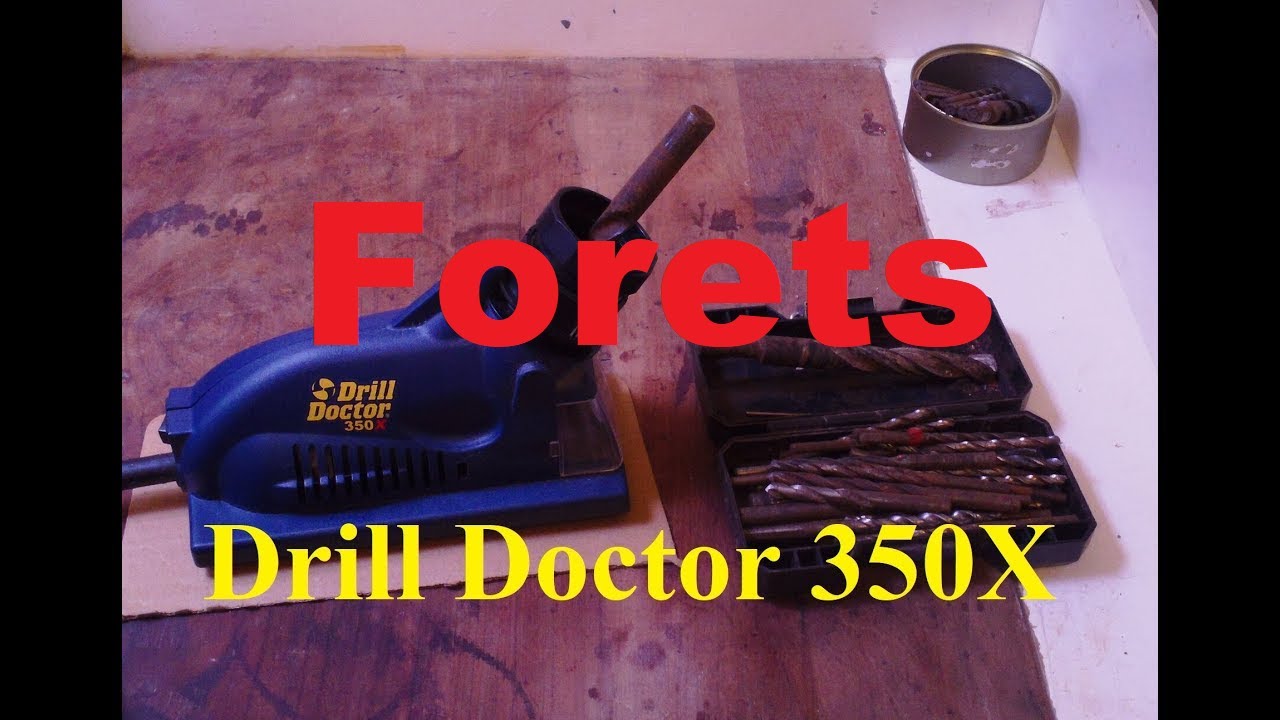 Comment Affûter ses Forets avec Drill Doctor 350X