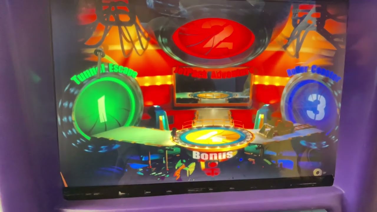 Chuck e Cheese’s jet rider