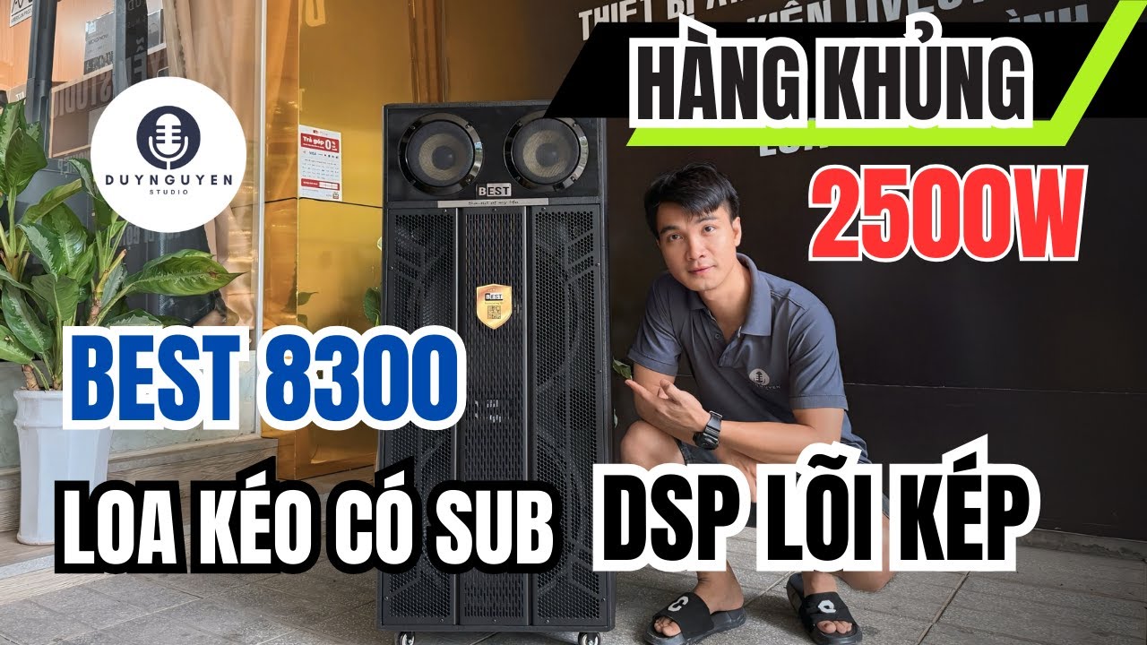 Quái Vật Âm Thanh - Loa Kéo Bass Đôi 40 Công Suất Khủng