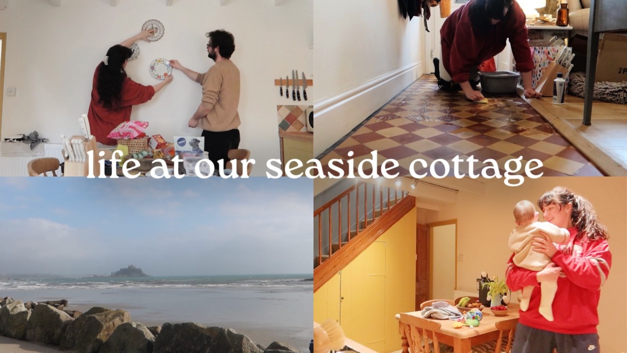 Life at our seaside cottage 🌊 life update, decorating & food shop