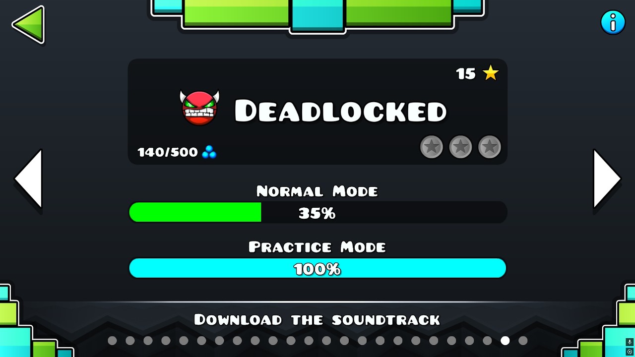 geometry dash UI glitch i found