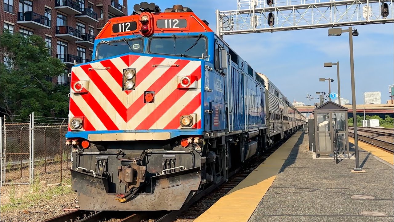 Metra Commuter Rail, Amtrak, and BNSF Rush Hours on the Racetrack 2025