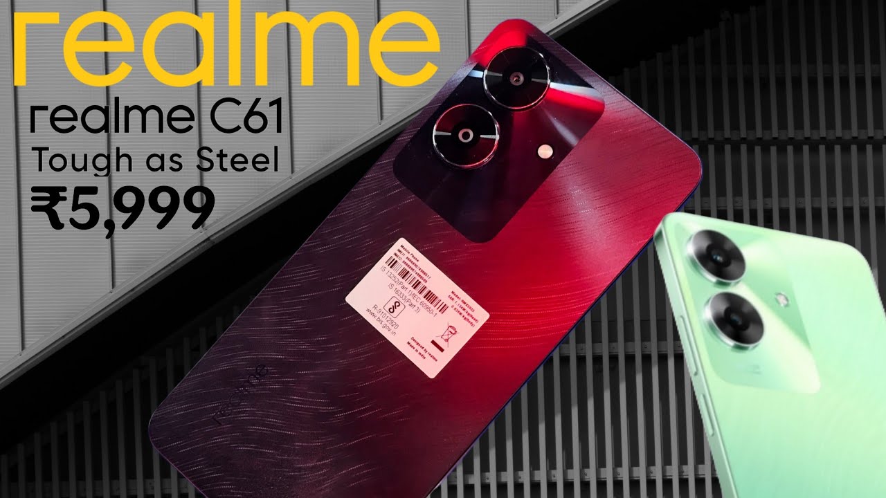 Is Realme C61 The CHEAPEST Smartphone Under 6000 Rupees?