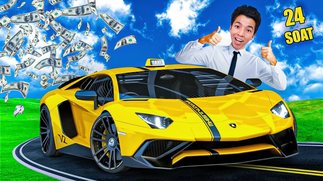 Eng qimmat mashinada taksi ! Limon bilan chellendj ! GTA 5 !