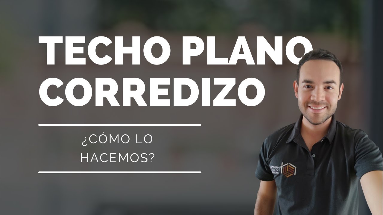 ¿Comó hacer un techo corredizo de policarbonato? sliding roof