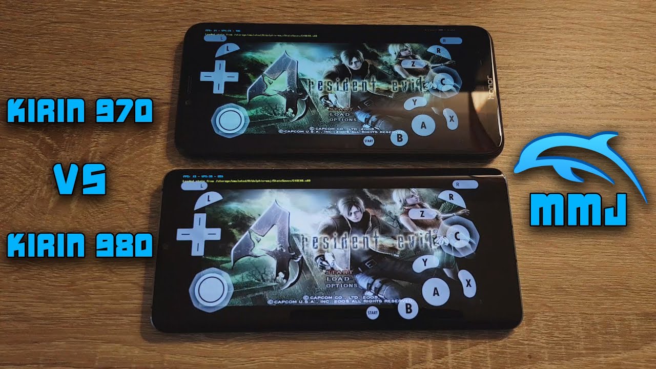 Kirin 980 vs Kirin 970 - Dolphin Emulator MMJ - RE4/CrashBandicoot/MarioKart/NFSMW/NFSU2 - Test