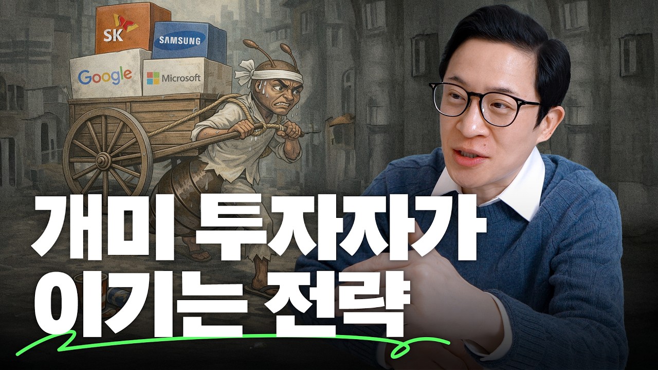 🐜개미 투자자가 오히려 유리한 이유? 개미들의 핵심 주식 투자 전략!