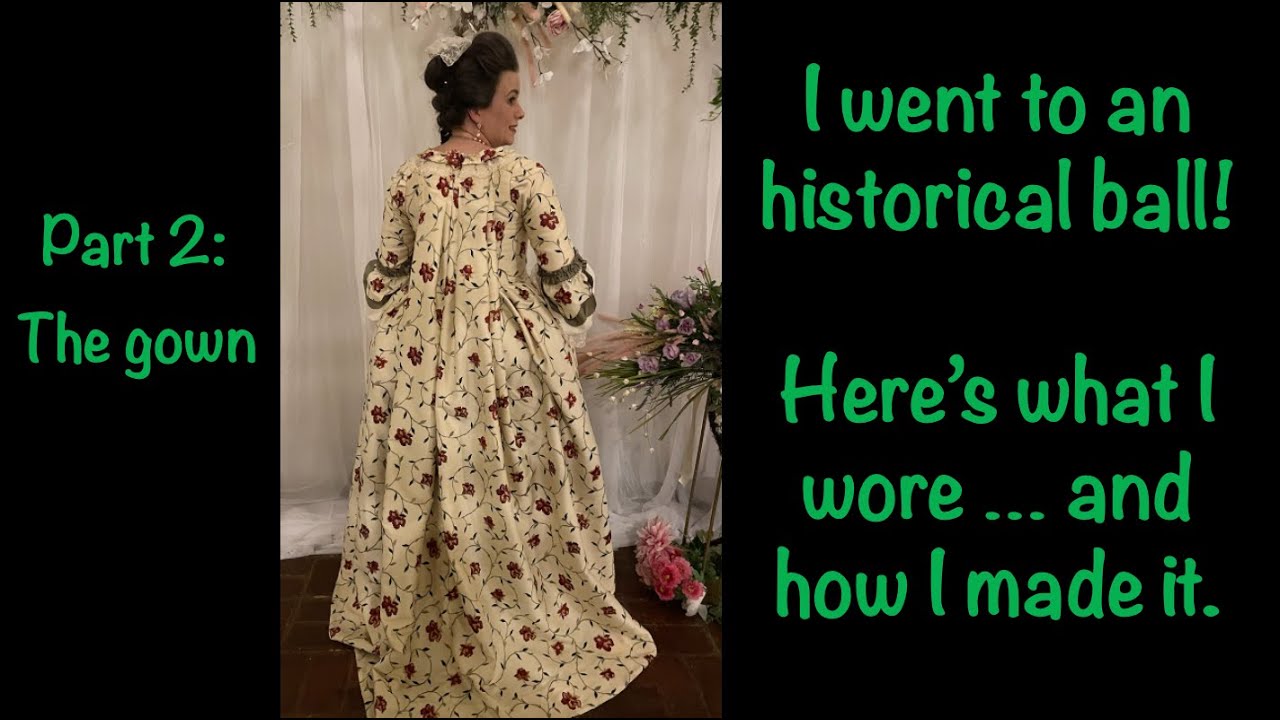 Make a Robe a la Francaise | Part 2: The Gown - A Tutorial