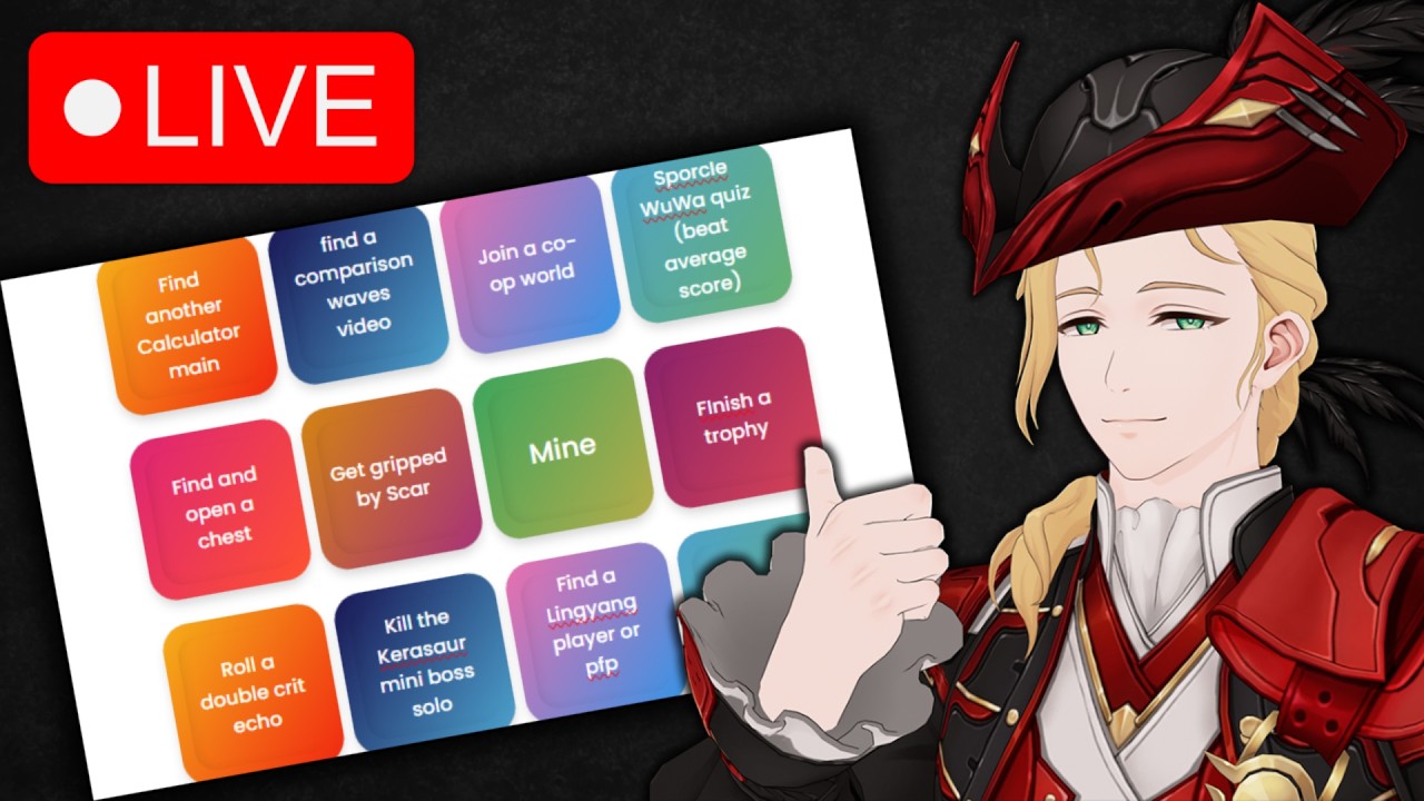 🔴 DOING WUWA CHALLENGES LIVE