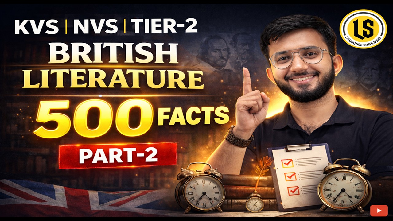 🔥 KVS & NVS Tier-2 || 500 Key Facts || Part-2 | TGT & PGT | One-Shot Revision 🔥P