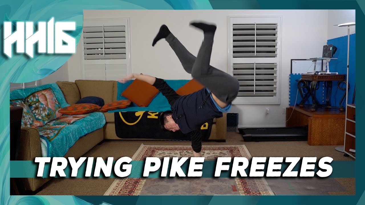 Trying out Pike Freeze Progressions
