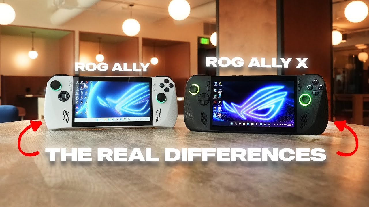 ROG Ally X против ROG Ally: НАСТОЯЩИЕ различия