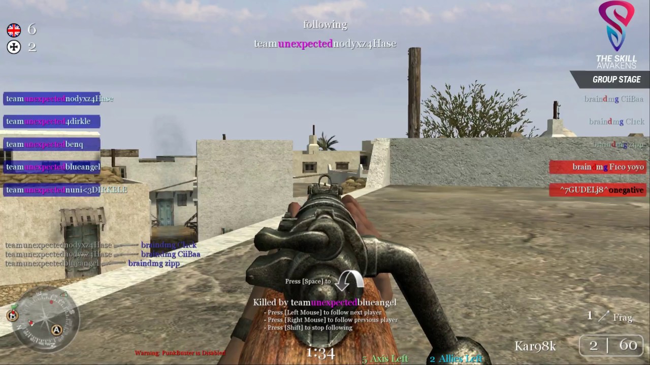 TSA LAN - brainDMG vs unexpected - Groupstage