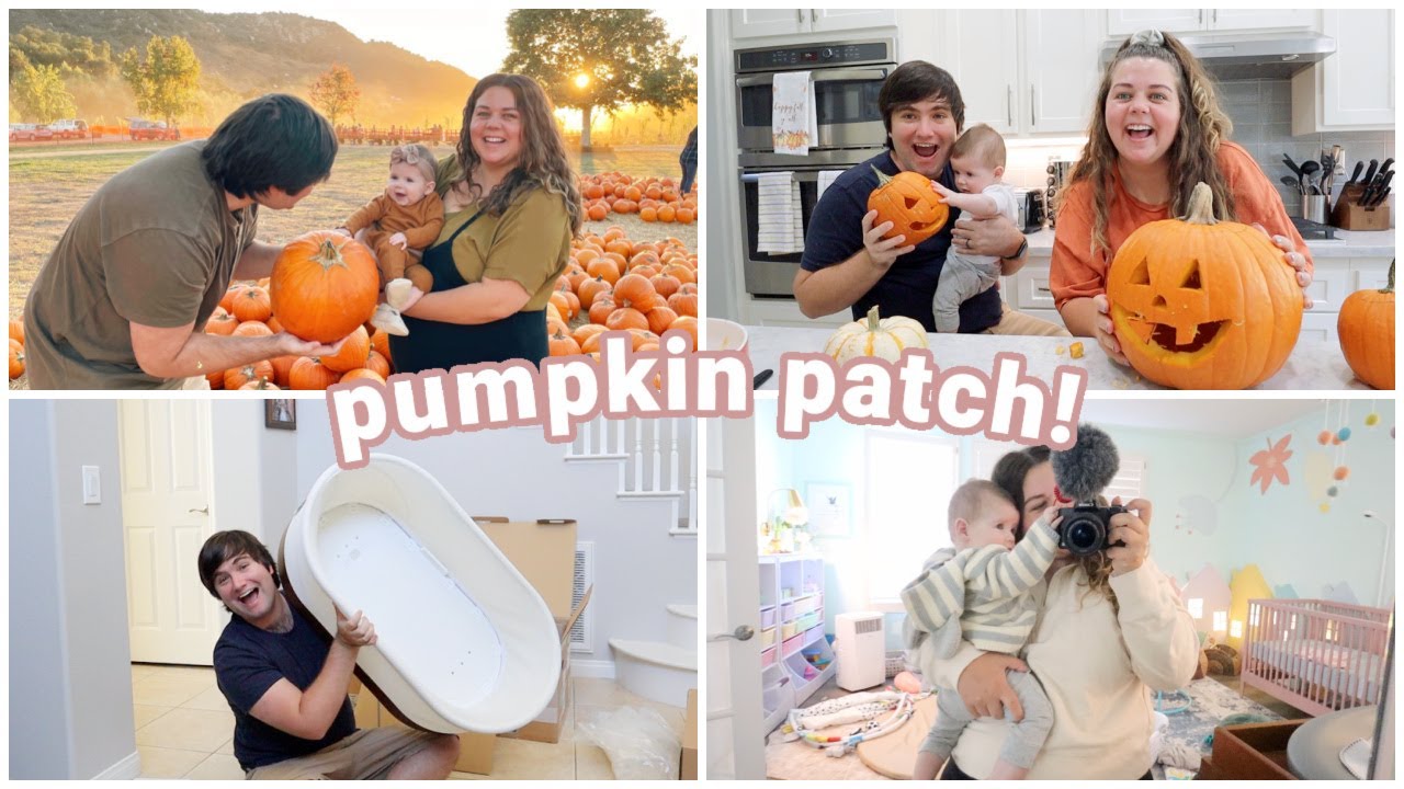 weekend vlog! pumpkin patch + getting rid of the snoo