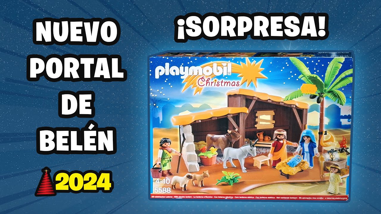 🎄 ¡Así quedó nuestro Belén Playmobil 2024! 💪✨