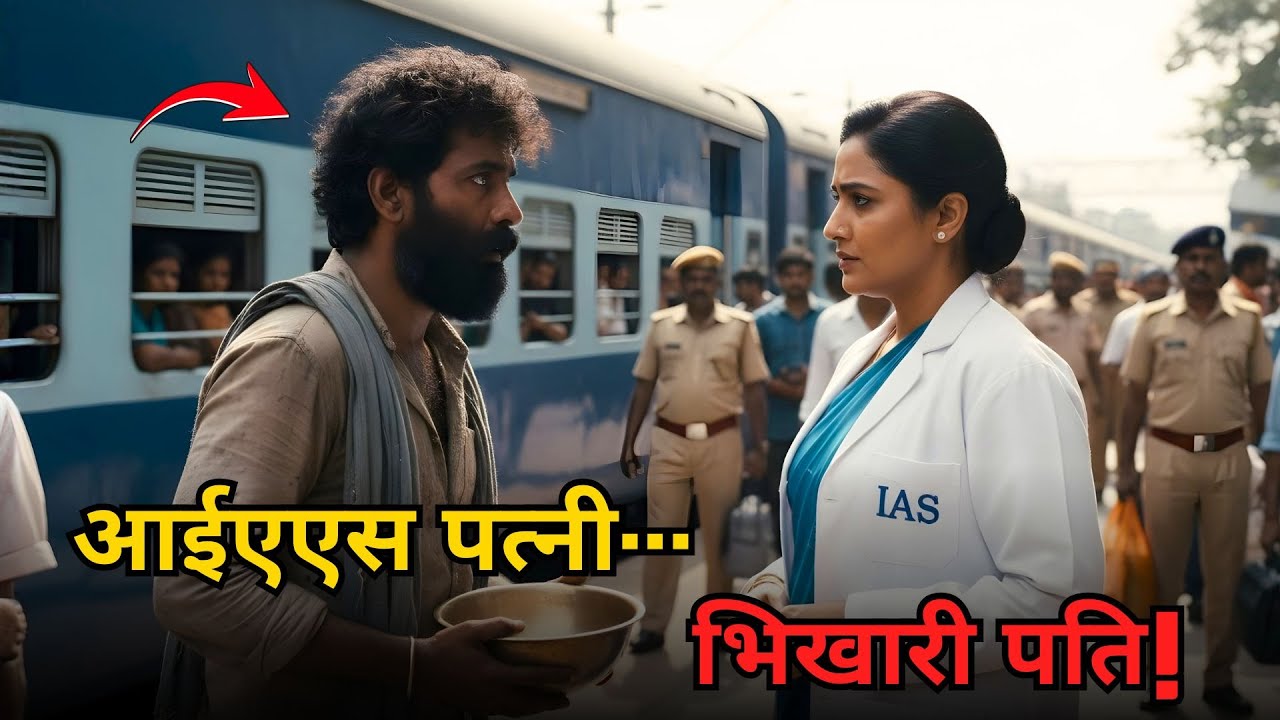 तलाकशुदा IAS पत्नी ने स्टेशन पर भीख माँगते पूर्व पति को देखा, फिर…