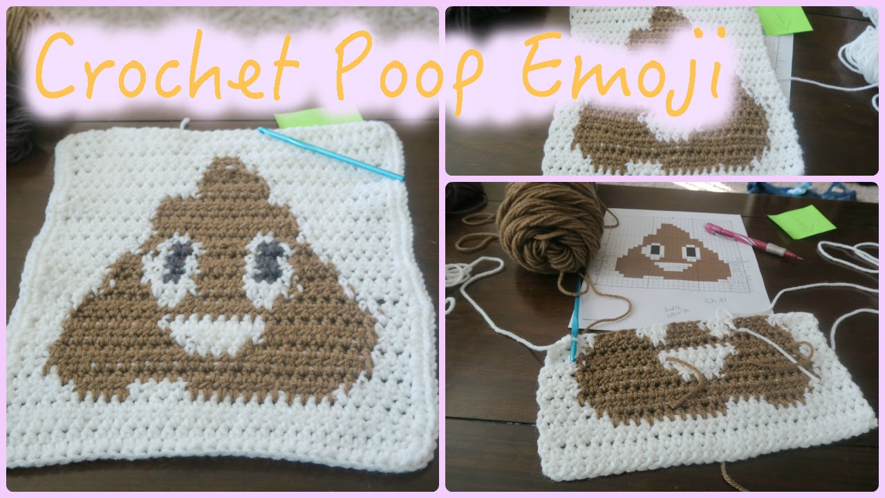 Poop Emoji Crochet