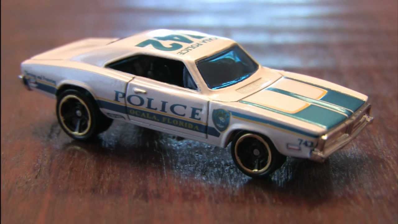 '69 DODGE CHARGER POLICE CAR Hot Wheels review