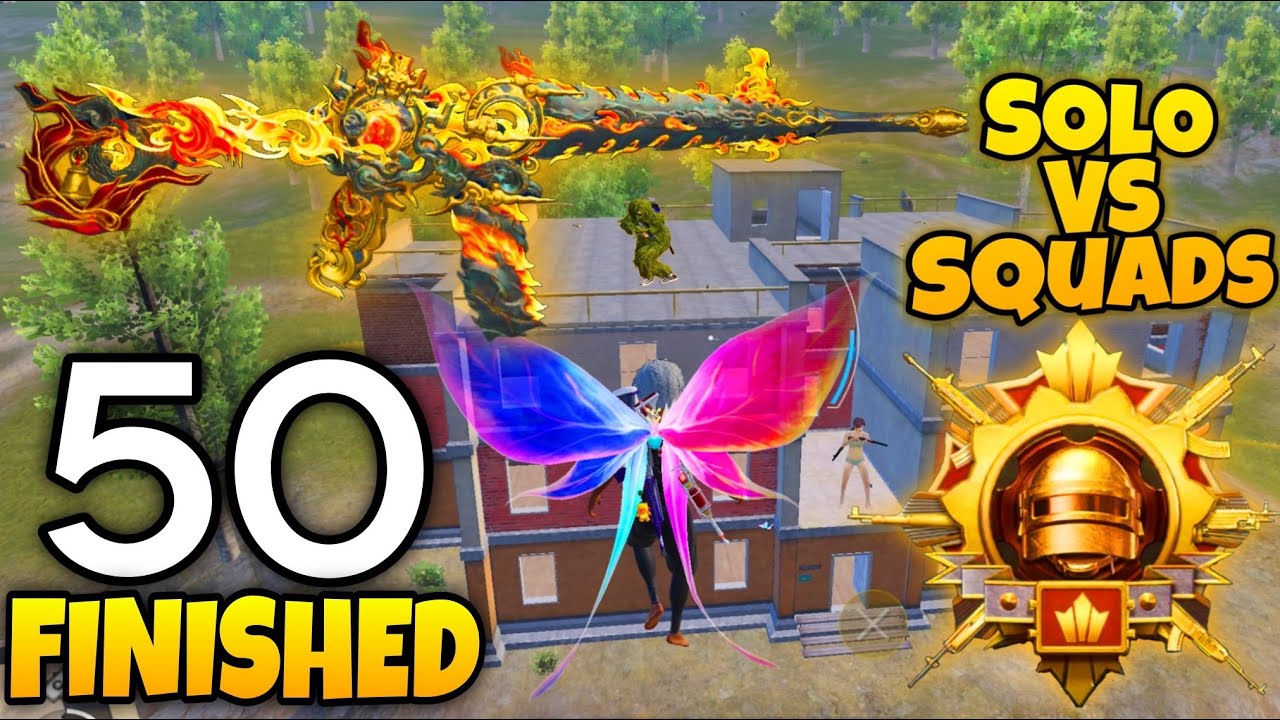 50 FINISHED!! 🥵”WOW MY BEST AGGRESSIVE RUSH GAMEPLAY🔥WITH M416 IN 2 MATCHES GAME MODE 