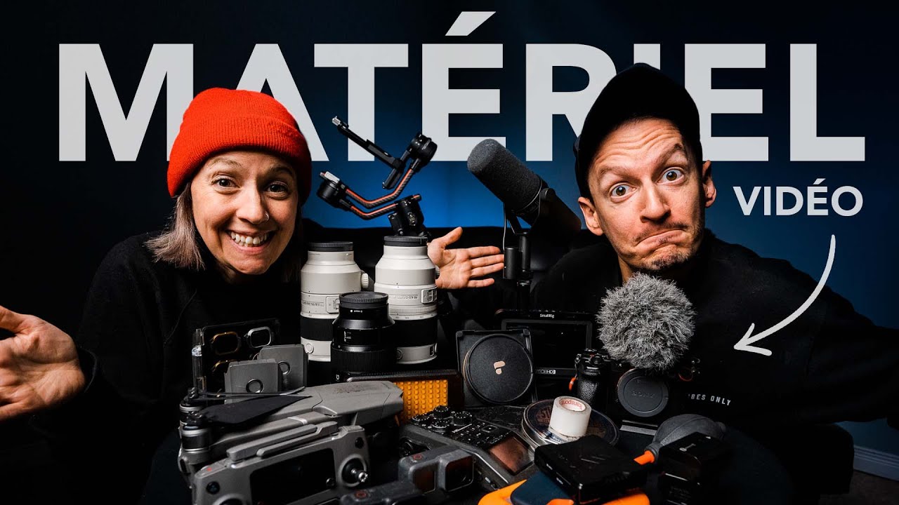 TOUT notre MATÉRIEL photo et vidéo! | Dans notre sac (Fin 2021)