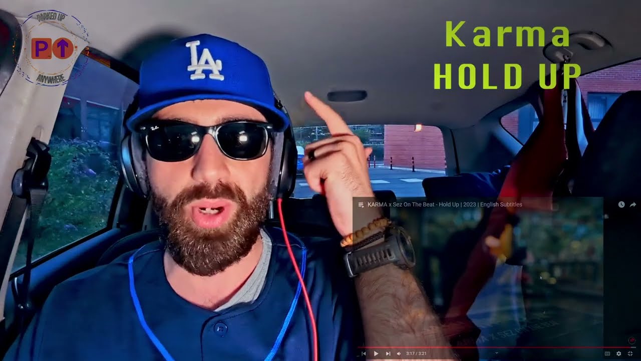 Larry’s REACTION || Karma - HOLD UP || Parked Up Anywhere 🇬🇧🇮🇳🇦🇱  [2023]