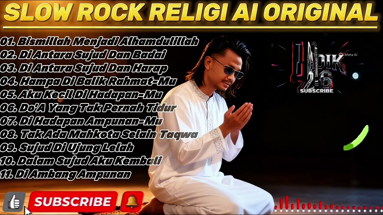 PLAYLIST SLOW ROCK RELIGI AI ORIGINAL 2026 | Perjuangan, Perlawanan Hidup & Doa