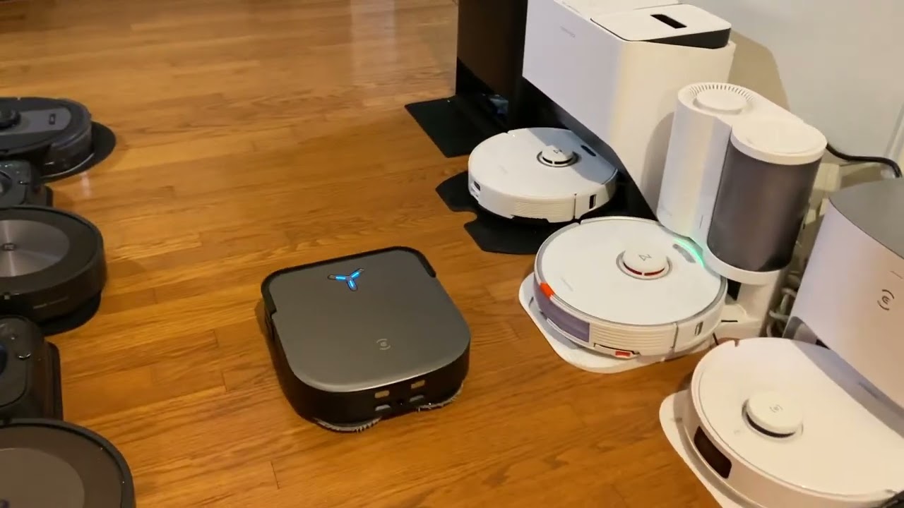 Testing ECOVACS DEEBOT X2 cleaning a designated area.