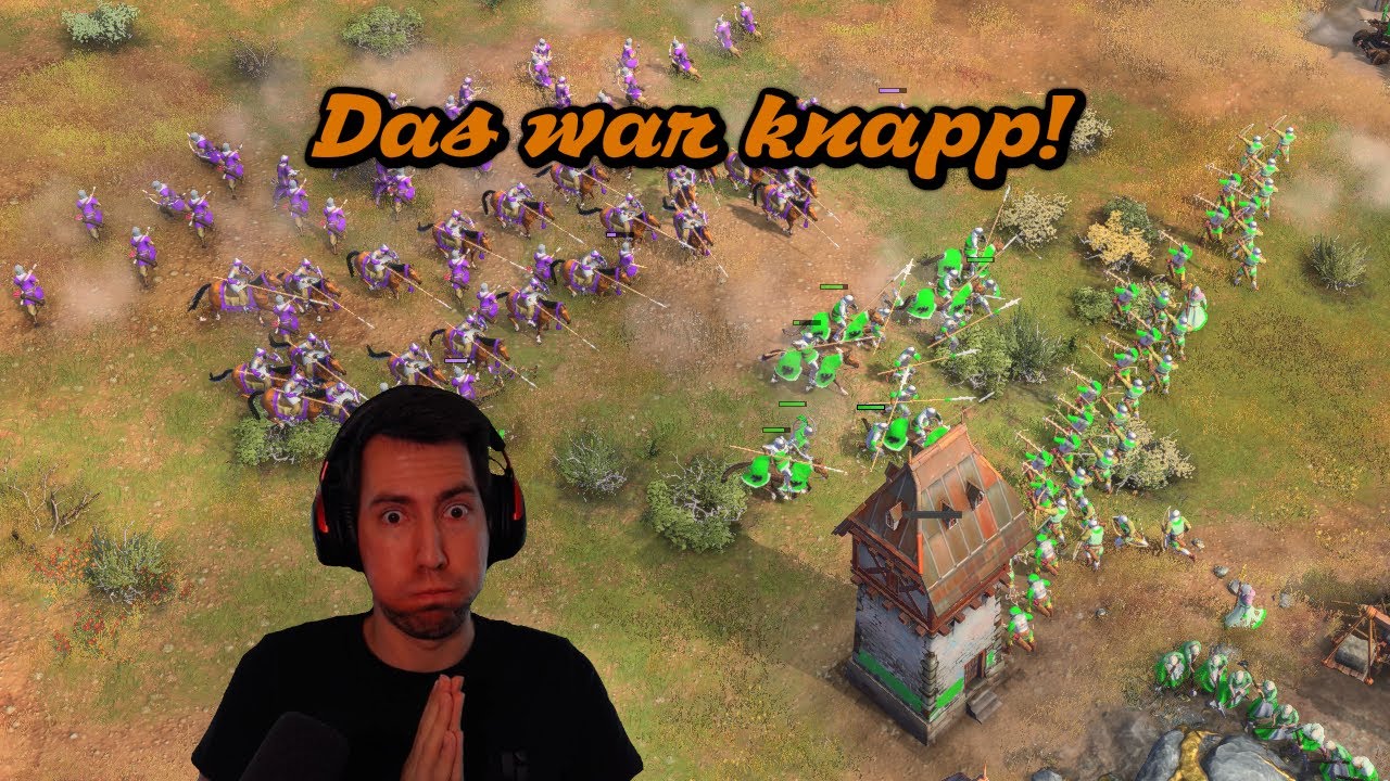 Sehr spannendes HRE Game in der AoE4 High Rank Ladder