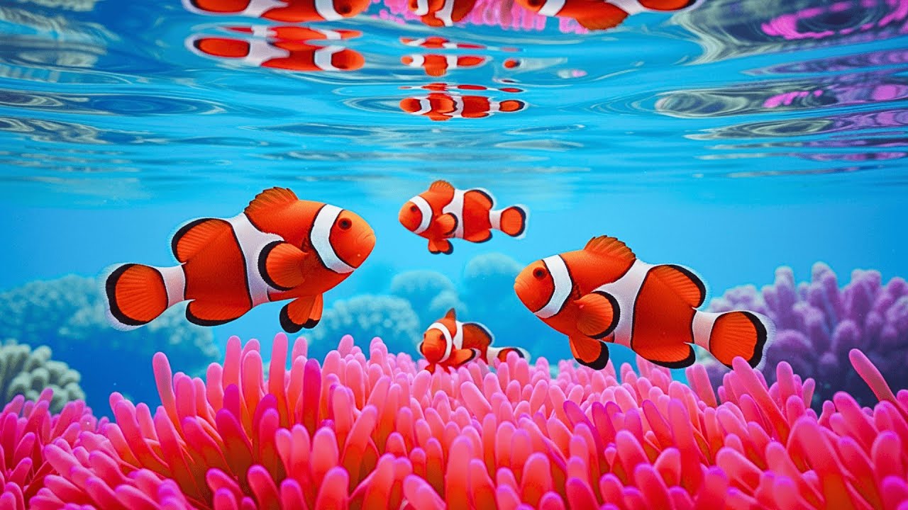 The Best 4K Aquarium 🐠 Discover Stunning Jellyfish,Vibrant Coral Reefs & Exotic Ocean Life