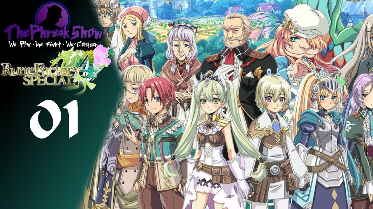 Let's Play Rune Factory 4 Special - Part 1 - Secret Casualness!