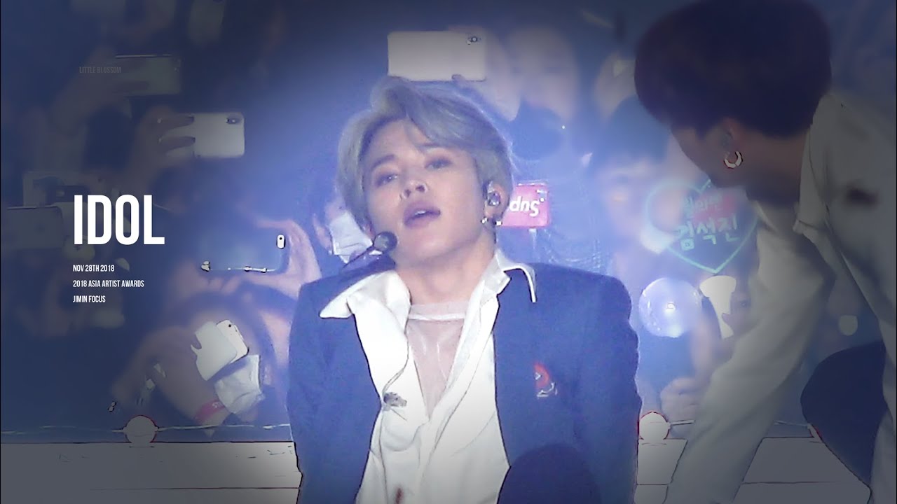 [방탄소년단 지민 직캠] 181128 AAA - IDOL (BTS JIMIN FOCUS)