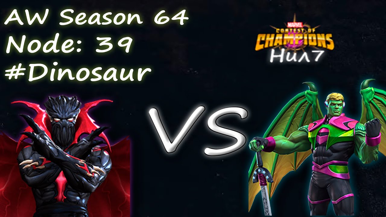 Mcoc aw node 39 R4 Symbiote Supreme VS R4 Hulkling