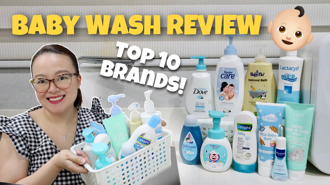 WHAT IS THE BEST BABY WASH? | TOP 10 BRANDS 2022 Review & Comparison | Nins Po