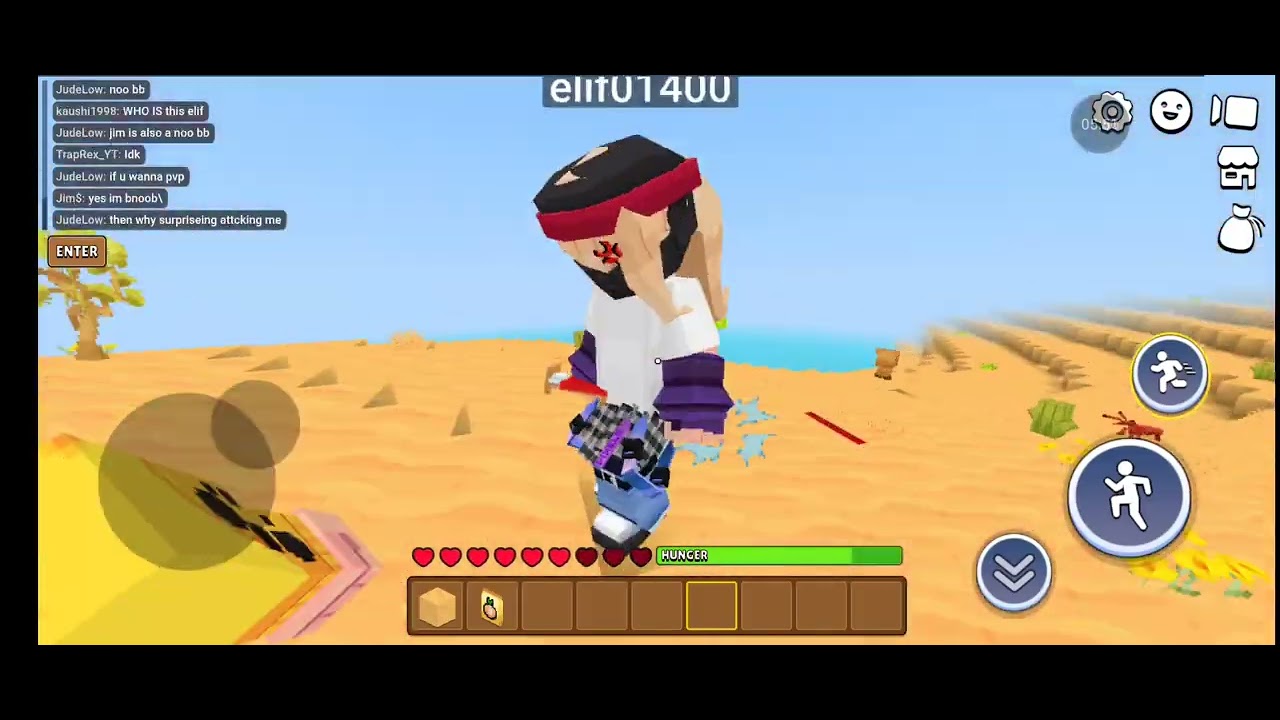 Choas in survival @Rex_Traper #minefun #games#minefun.io#viral