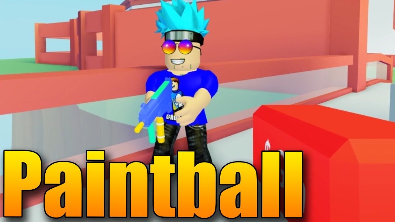 &Scaron;IKANUJU BOZIHO V PAINTBALLU!😂 Roblox Paintball w/Bozi