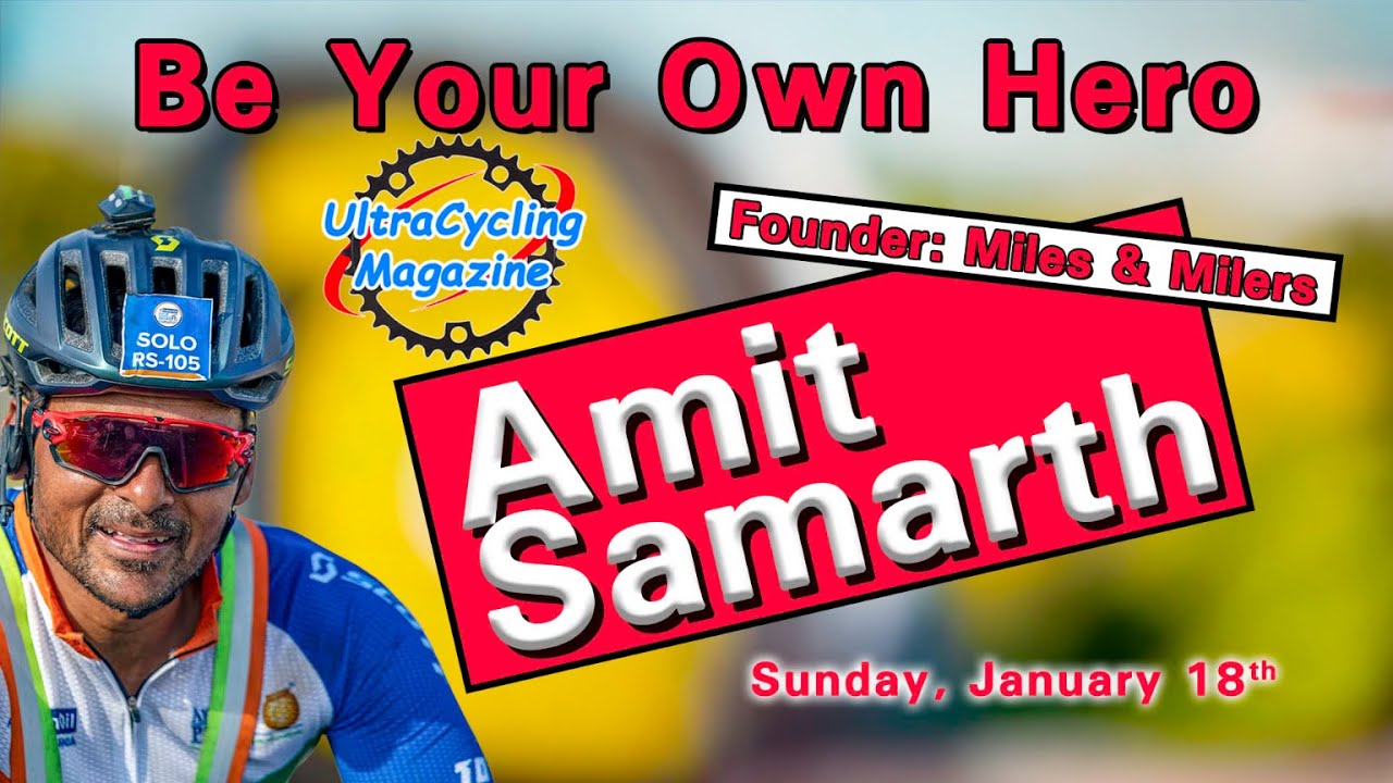 Dr Amit Samarth (India) Visits UltraCycling Magazine