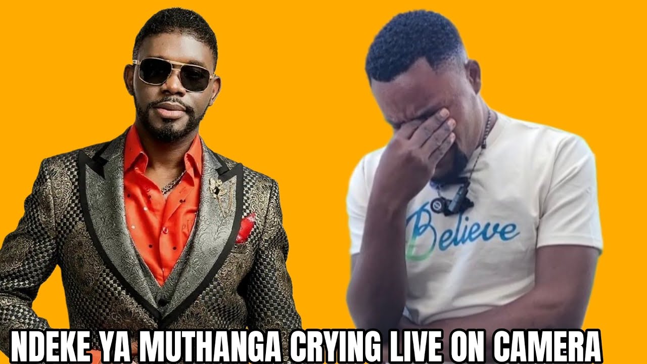 NDEKE YA MUTHANGA GETS EMMOTIONAL DURING HIS INTER VIEW, SASA 100K UTAPEWA NA NANI