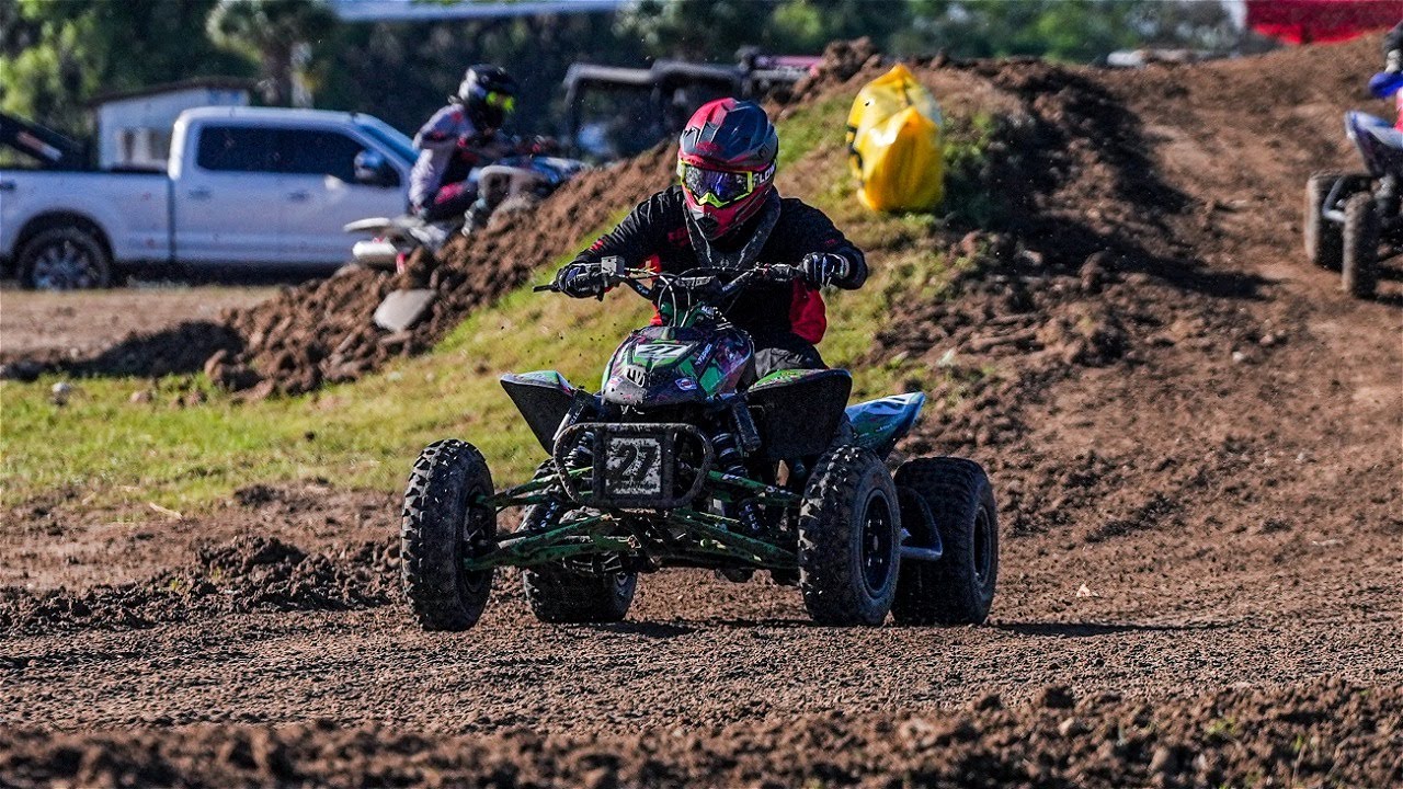Hunter Reynolds ripping up the B classes at Gatorback!