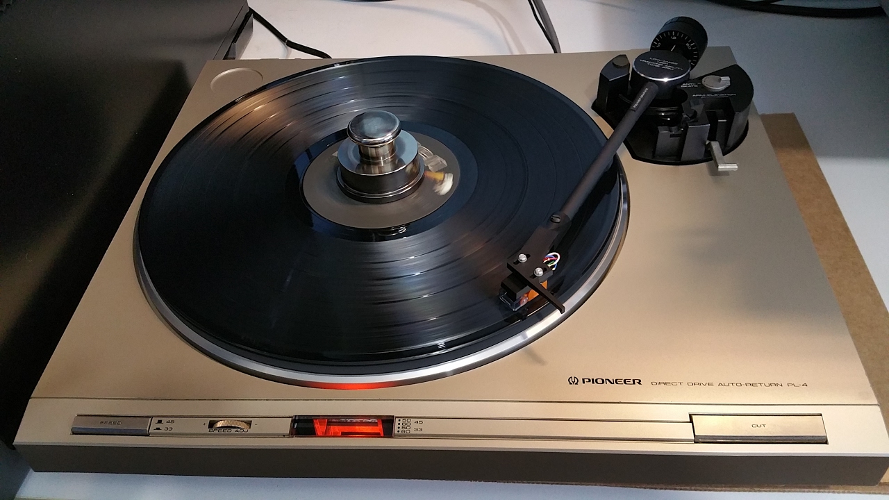 Pioneer PL-4 Turntable Refurb Project