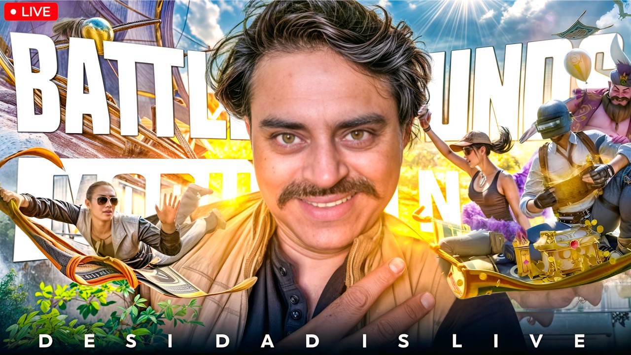 BGMI LIVE STREAM | NEW ALADDIN UPDATE GAMEPLAY  | DESI DAD yt  #shorts #foryou #bgmi #viral #trendin