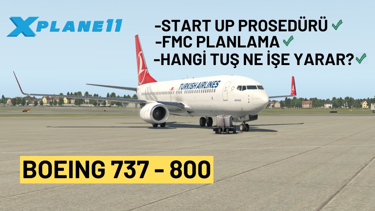 X PLANE 11 / FMC NASIL AYARLANIR? / UÇAK NASIL ÇALIŞIR? / ZİBO MOD (PART1) / X PLANE 11 TÜRKÇE