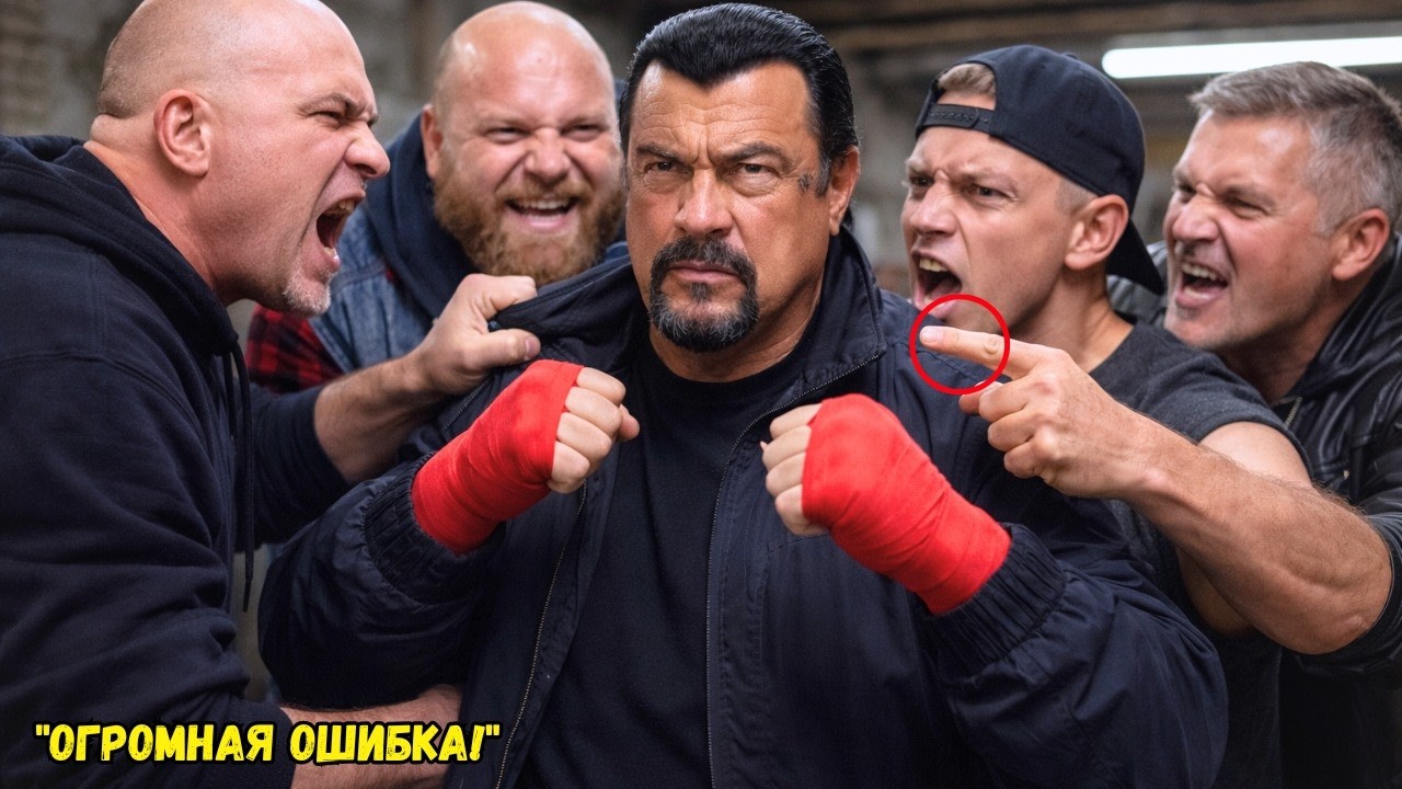 Хулиганы унизили белого мужчину — Они не знали, что он Стивен Сигал, чемпион по боксу! 😱🔥