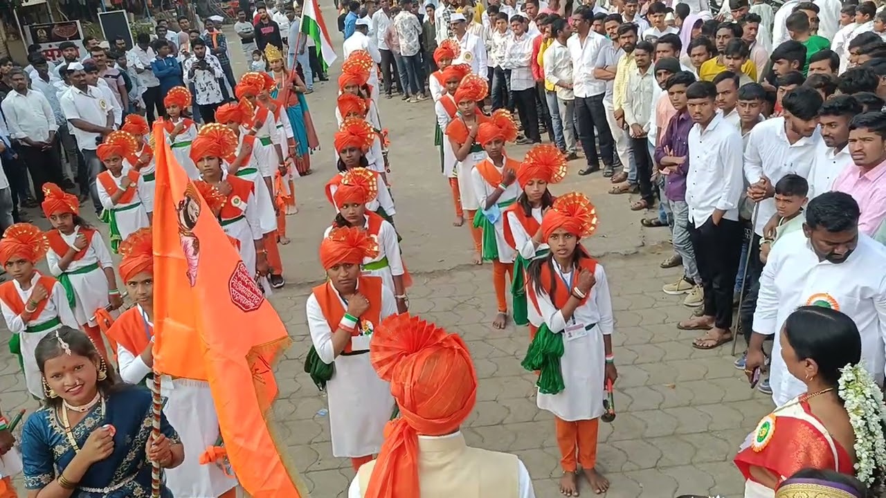आमच्या शाळेतील उत्कृष्ट लेझीम पथक