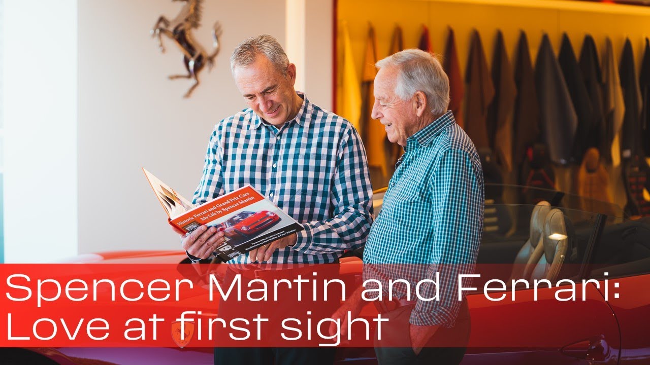 Spencer Martin and Ferrari: Love at first sight